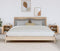 vidaXL - Nachtkastjes - 2 - st - 40x34x45 - cm - massief - grenenhout