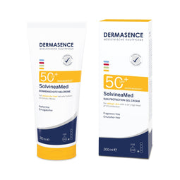 Dermasence SolvineaMed - Zonnebrandcrème SPF 50 - Lichte gelcrème voor allergische huid