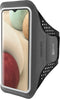 Mobiparts Galaxy A12 (2021) - Sport Armband - Lichtgewicht Ademend - Zwart