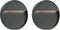 vidaXL LED-buitenwandlampen 2 st 3 W rond zwart