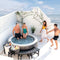 Intex Spa Bank Set - Hottub Accessoire - Lichtgewicht en Inklapbaar - Bruin