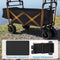 Coast Opvouwbare Tuinwagen 100 Liter - Zwart - 120 x 57 x 110 cm