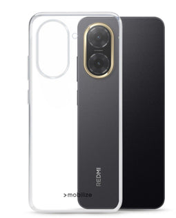 Mobilize Gelly Case - Back Cover - TPU met opstaande randen - Transparant