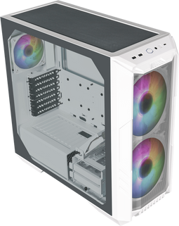 Cooler Master HAF 500 - Midi Tower PC - ATX EATX Micro-ATX Mini-ITX - Wit