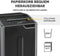 Fellowes 425Ci - Papierversnipperaar - 32 vel P4 - Zwart