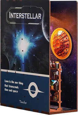 DIY Book Nook Boekensteun Interstellar Bookend, Tone-Cheer, TQ110, 18,2x8x24,5cm
