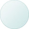 vidaXL - Tafelblad - van - gehard - glas - 800 - mm - rond