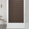 vidaXL - Wandpanelen - 12 - st - 1,08 - m² - 60x15 - cm - stof - bruin