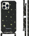 iMoshion Hoesje Geschikt voor iPhone 14 Pro Max Hoesje Met Koord - iMoshion Design Hoesje met Koord - Goud / Stars Gold