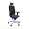 Bureaustoel Piqueras y Crespo 2D026G2 Marineblauw
