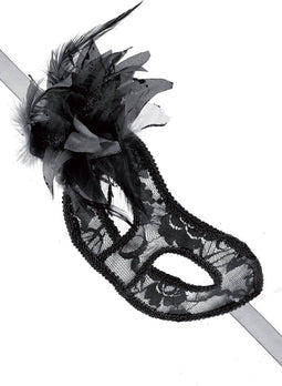 Maskarade La Traviata - Masker - One Size - Zwart