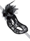 Maskarade La Traviata - Masker - One Size - Zwart