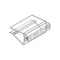 Klika - SuperGrip plank Signholder 38mm smal bew - 3 stuks