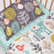 Onderlaken HappyFriday MOSHI MOSHI Blauw Multicolour 60 x 120 x 14 cm