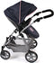 Bayer chic Poppenwagen Nele combi (donkerblauw/hartje)