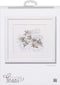 Thea Gouverneur - Borduurpakket met telpatroon - 575A - Voorgesorteerde DMC Garens - Engeltjes - Aida - 20 cm x 20 cm - DIY Kit
