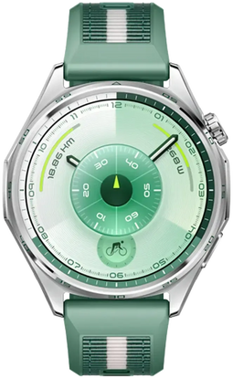 Huawei Watch GT6 - Smartwatch - 21 dagen batterijduur - Zilver (Groen)