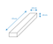 Foam blokken - Jenga soft play - 15 delig - wit blauw grijs