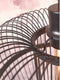 GOOD&MOJO Vloerlamp Hokkaido - Bamboe Zwart - 63x36x176cm - - Staande lampen voor Woonkamer - Slaapkamer