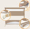 Lionelo Thomi Plus 5in1 - Meegroeibed Co Sleeper Babybed Baby Box Peuterbed Bank - 7 hoogtes - 2x matrassen T25 - Verstelbare Poten - Ademend & Afritsbare Zijkant - Opbergmand - Wielen - Wasbare Bekleding - tot 100 kg - Beige Karamel