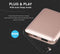 V-tac VT-3510 Compacte powerbank - 5.000 mAh - roze