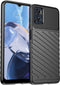 iMoshion Hoesje Geschikt voor Motorola Moto E22 Hoesje Siliconen - iMoshion Thunder Backcover - Zwart