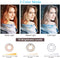 6.3Clamp Mount Selfie Ring Light voor videoconferenties Webcam Light met 3 verlichtingsmodi en 10-niveaus dimbare make-up YouTube TIK Tok Video Blog (Arco)