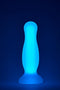 Dream Toys - Radiant anaalplug glow-in-the-dark Medium - Paars