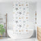 vidaXL - Doucherolgordijn - met - cassette - 110x240 - cm - stofbreedte - 106 - cm