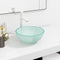 vidaXL - Wasbak - 42x14 - cm - gehard - glas - rood