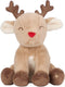 Little Dutch Giftset - Baby geschenkset - 3 zachte items kerstthema - Groen Rood Bruin Wit (3 stuks)