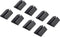 TRU COMPONENTS 617164-BK Kabelhouder Zelfklevend 1282781 Bundel-Ø (bereik) 2.50 tot 3.50 mm Zwart 8 stuk(s)