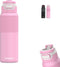Kambukka Elton geïsoleerde waterfles 1L - Pink Ambition met 3-in-1 lid en makkelijke reiniging drinkfles