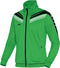 Jako Trainingsjas Pro Zacht Groen-Zwart-Wit Maat 164