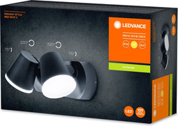 LEDVANCE Wand- en plafondarmatuur LED: voor muur/plafond, ENDURA STYLE MIDI SPOT / 2- W, 22-…24- V, stralingshoek: 11-, Warm wit, 3- K, body materiaal: aluminum, IP44
