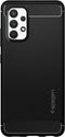 Spigen - Samsung Galaxy A32 5G Hoesje - Back Case Rugged Armor Mat Zwart