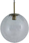 Light & Living Hanglamp Magdala - Smoke Glas - Ø30cm - Modern - Hanglampen Eetkamer, Slaapkamer, Woonkamer