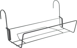 Balkon pl doos ijzeren beugel 37 cm antracietArtevasi