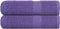 vidaXL - Badhanddoeken - 2 - st - 100x150 - cm - 360 - g/m² - 100% - katoen - paars