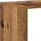 vidaXL - Kamerscherm - / - boekenkast - 3-laags - 123x29x123 - cm - hout - oud - hout