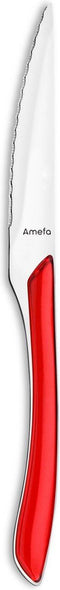 Amefa Eclat Rood - 16 delige bestekset - 4 persoons - rood gekleurd bestek