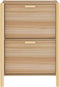 vidaXL - Schoenenkast - 57,5x33x80 - cm - bewerkt - hout