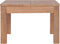 vidaXL - Salontafel - 60x60x40 - cm - teakhout - met - natuurlijke - afwerking