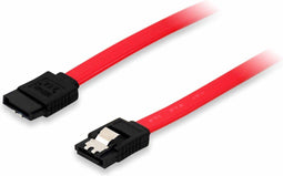 Equip SATA - Intern verbindingskabel - 0,50 m - Rood