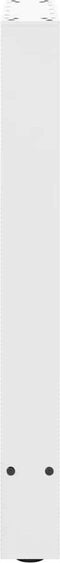 vidaXL - Salontafelpoten - 2 - st - 60x(72-73) - cm - staal - wit