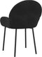 vidaXL - Eetkamerstoelen - 2 - st - fluweel - zwart