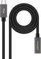 Nanocable 10.01.4400 - USB C Kabel - 0,5 m - USB 3.2 Gen 2x2 20000 Mbit/s - Zwart