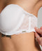Hunkemöller Angie pb - Dames Beha - Balcony met kant - Wit