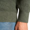 Mario Russo Rib Skipper - Heren Trui - Half Zip - Agave Groen - 3XL
