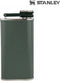 Stanley Classic Wide Mouth Flask 0,23L Hammertone Green | BPA-Vrije heupfles | Roestvrijstalen zakflacon | Makkelijk te vullen, drinken en reinigen